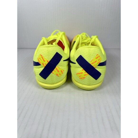 Nike Men’s 9.5 Rival XC 6 Cross-Country Spikes Volt/Total Orange DX7999-701 NEW - Picture 5 of 8
